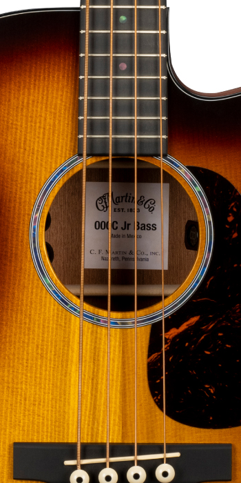 000C Jr E Bass Burst_Label_Image