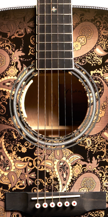 Custom Shop M Paisley Ember Burst_Label_Image